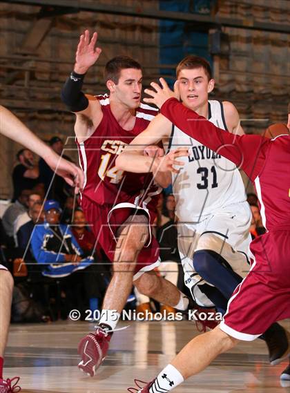 Thumbnail 3 in Cantwell-Sacred Heart vs. Loyola (Jordan Take Flight Challenge) photogallery.