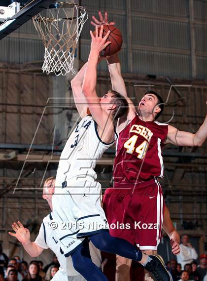 Thumbnail 3 in Cantwell-Sacred Heart vs. Loyola (Jordan Take Flight Challenge) photogallery.