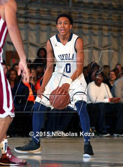 Thumbnail 2 in Cantwell-Sacred Heart vs. Loyola (Jordan Take Flight Challenge) photogallery.