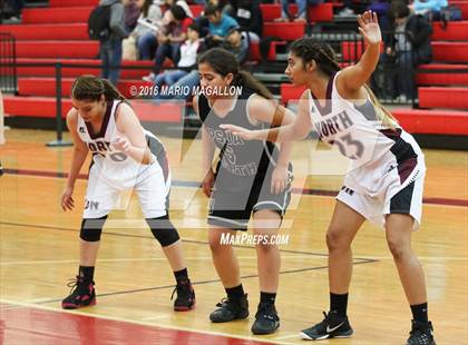 Thumbnail 2 in Pharr-San Juan-Alamo North vs Donna North  (La Joya Pack Tournament) photogallery.