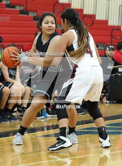 Thumbnail 3 in Pharr-San Juan-Alamo North vs Donna North  (La Joya Pack Tournament) photogallery.