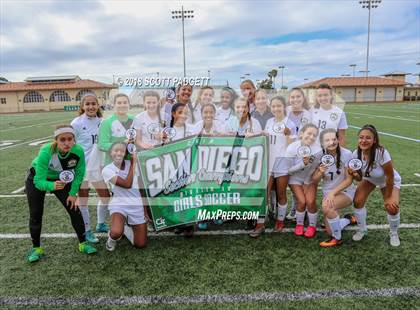 Thumbnail 1 in Ramona vs. Mater Dei Catholic (CIF SDS D4 Final) photogallery.