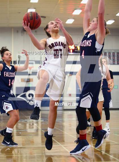 Thumbnail 2 in Bear River vs Vacaville Christian (Ram Challenge Tournament) photogallery.