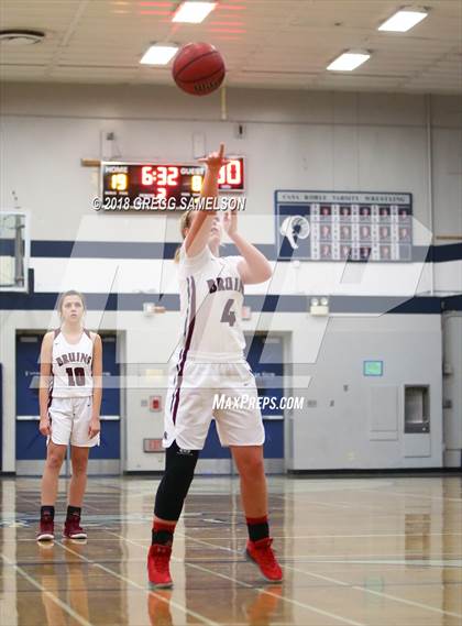 Thumbnail 3 in Bear River vs Vacaville Christian (Ram Challenge Tournament) photogallery.