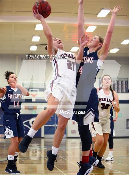 Thumbnail 3 in Bear River vs Vacaville Christian (Ram Challenge Tournament) photogallery.