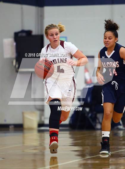 Thumbnail 2 in Bear River vs Vacaville Christian (Ram Challenge Tournament) photogallery.