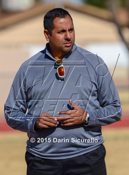 Thumbnail 2 in Campo Verde vs. Red Mountain (Dobson Mustang Classic) photogallery.