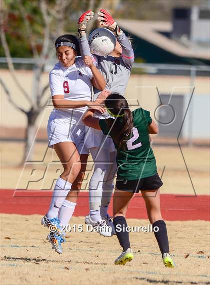 Thumbnail 2 in Campo Verde vs. Red Mountain (Dobson Mustang Classic) photogallery.