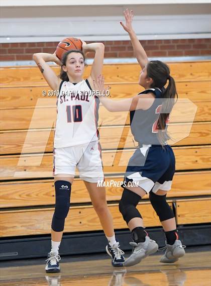 Thumbnail 3 in El Cajon Christian vs. St. Paul (NIKE Tournament of Champions Final) photogallery.