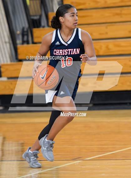 Thumbnail 2 in El Cajon Christian vs. St. Paul (NIKE Tournament of Champions Final) photogallery.
