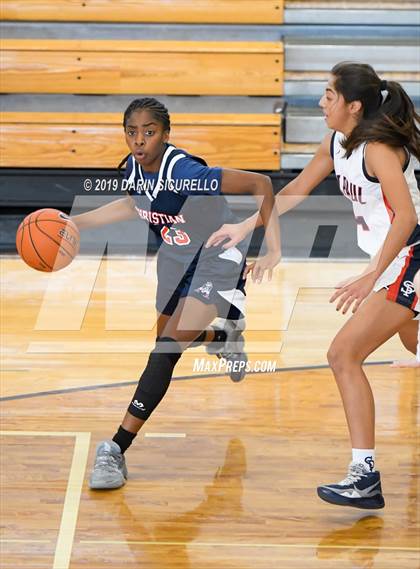 Thumbnail 1 in El Cajon Christian vs. St. Paul (NIKE Tournament of Champions Final) photogallery.