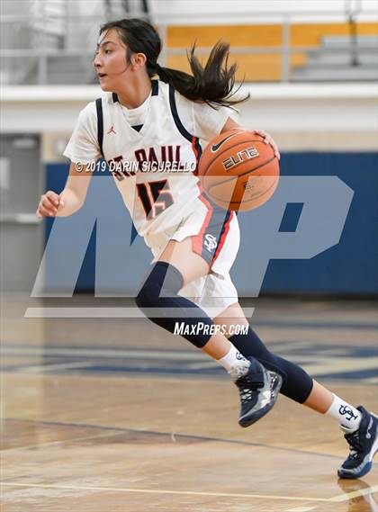 Thumbnail 2 in El Cajon Christian vs. St. Paul (NIKE Tournament of Champions Final) photogallery.
