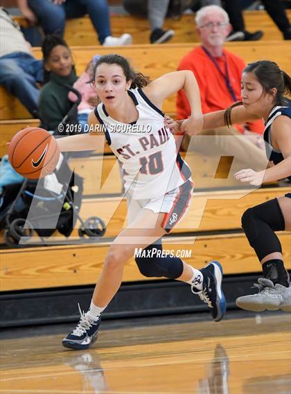 Thumbnail 2 in El Cajon Christian vs. St. Paul (NIKE Tournament of Champions Final) photogallery.