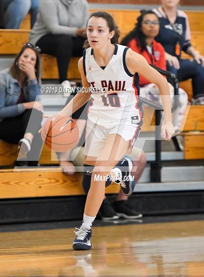 Thumbnail 2 in El Cajon Christian vs. St. Paul (NIKE Tournament of Champions Final) photogallery.