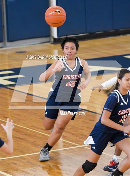 Thumbnail 3 in El Cajon Christian vs. St. Paul (NIKE Tournament of Champions Final) photogallery.