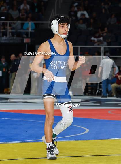 Thumbnail 2 in 2022 NYSPHSAA Wrestling Championships - Round 2 photogallery.