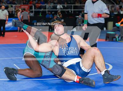 Thumbnail 3 in 2022 NYSPHSAA Wrestling Championships - Round 2 photogallery.