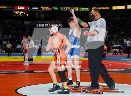 Thumbnail 1 in 2022 NYSPHSAA Wrestling Championships - Round 2 photogallery.