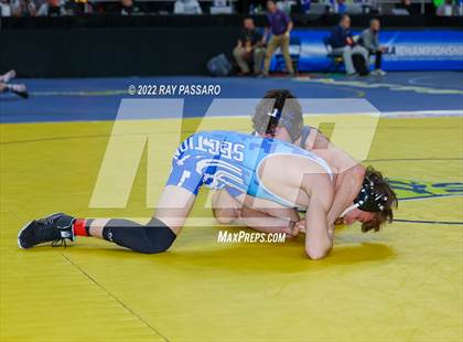 Thumbnail 1 in 2022 NYSPHSAA Wrestling Championships - Round 2 photogallery.