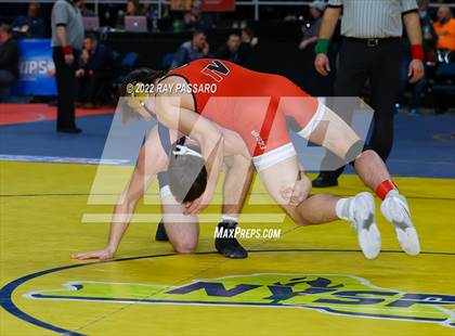 Thumbnail 1 in 2022 NYSPHSAA Wrestling Championships - Round 2 photogallery.