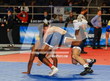 Thumbnail 2 in 2022 NYSPHSAA Wrestling Championships - Round 2 photogallery.