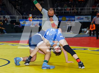 Thumbnail 2 in 2022 NYSPHSAA Wrestling Championships - Round 2 photogallery.