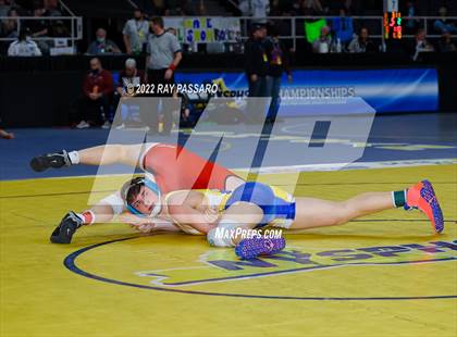 Thumbnail 1 in 2022 NYSPHSAA Wrestling Championships - Round 2 photogallery.