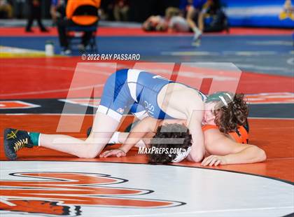 Thumbnail 3 in 2022 NYSPHSAA Wrestling Championships - Round 2 photogallery.