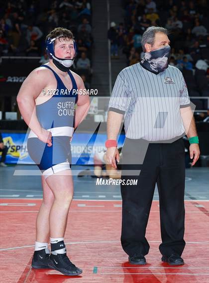 Thumbnail 3 in 2022 NYSPHSAA Wrestling Championships - Round 2 photogallery.