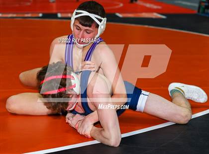 Thumbnail 2 in 2022 NYSPHSAA Wrestling Championships - Round 2 photogallery.