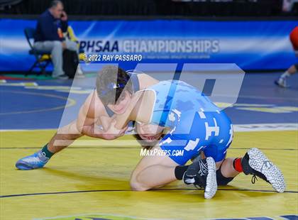 Thumbnail 3 in 2022 NYSPHSAA Wrestling Championships - Round 2 photogallery.