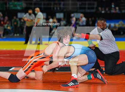 Thumbnail 1 in 2022 NYSPHSAA Wrestling Championships - Round 2 photogallery.