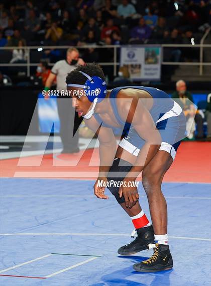 Thumbnail 2 in 2022 NYSPHSAA Wrestling Championships - Round 2 photogallery.