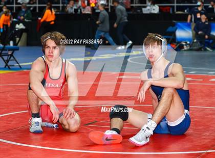 Thumbnail 2 in 2022 NYSPHSAA Wrestling Championships - Round 2 photogallery.