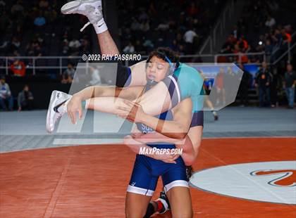 Thumbnail 2 in 2022 NYSPHSAA Wrestling Championships - Round 2 photogallery.
