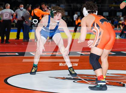 Thumbnail 3 in 2022 NYSPHSAA Wrestling Championships - Round 2 photogallery.