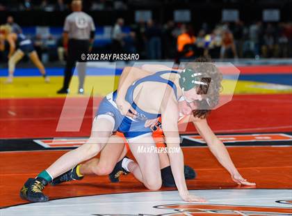 Thumbnail 2 in 2022 NYSPHSAA Wrestling Championships - Round 2 photogallery.
