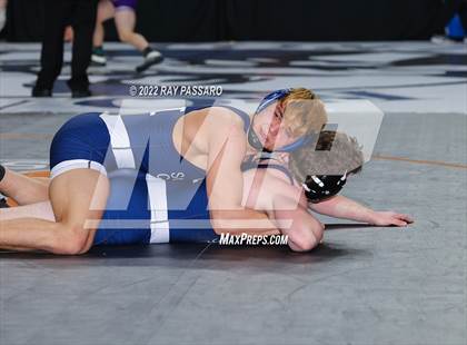 Thumbnail 1 in 2022 NYSPHSAA Wrestling Championships - Round 2 photogallery.