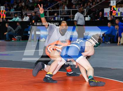Thumbnail 1 in 2022 NYSPHSAA Wrestling Championships - Round 2 photogallery.