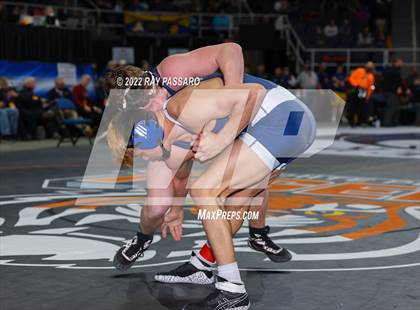 Thumbnail 2 in 2022 NYSPHSAA Wrestling Championships - Round 2 photogallery.