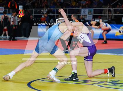 Thumbnail 3 in 2022 NYSPHSAA Wrestling Championships - Round 2 photogallery.