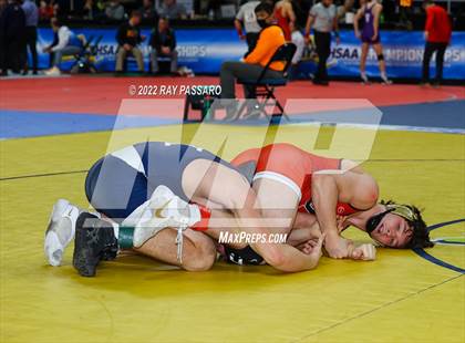 Thumbnail 1 in 2022 NYSPHSAA Wrestling Championships - Round 2 photogallery.