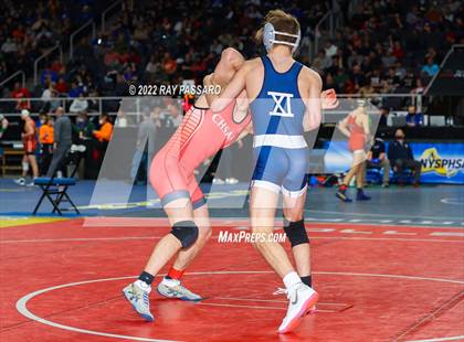 Thumbnail 2 in 2022 NYSPHSAA Wrestling Championships - Round 2 photogallery.