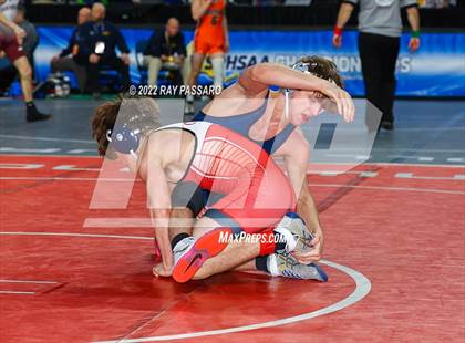 Thumbnail 1 in 2022 NYSPHSAA Wrestling Championships - Round 2 photogallery.