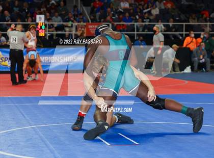 Thumbnail 1 in 2022 NYSPHSAA Wrestling Championships - Round 2 photogallery.
