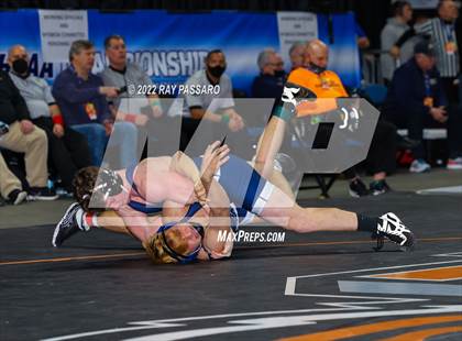 Thumbnail 1 in 2022 NYSPHSAA Wrestling Championships - Round 2 photogallery.