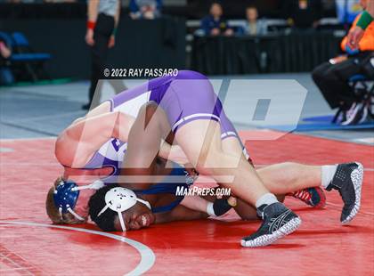 Thumbnail 3 in 2022 NYSPHSAA Wrestling Championships - Round 2 photogallery.