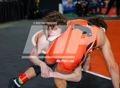 Thumbnail 3 in 2022 NYSPHSAA Wrestling Championships - Round 2 photogallery.