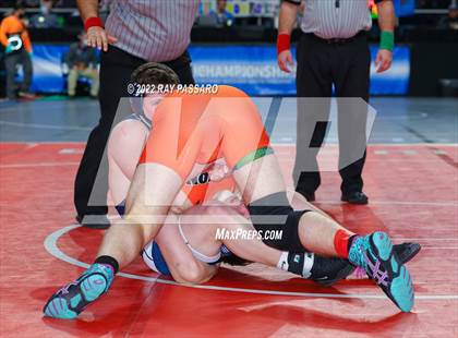 Thumbnail 2 in 2022 NYSPHSAA Wrestling Championships - Round 2 photogallery.