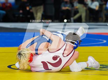 Thumbnail 1 in 2022 NYSPHSAA Wrestling Championships - Round 2 photogallery.